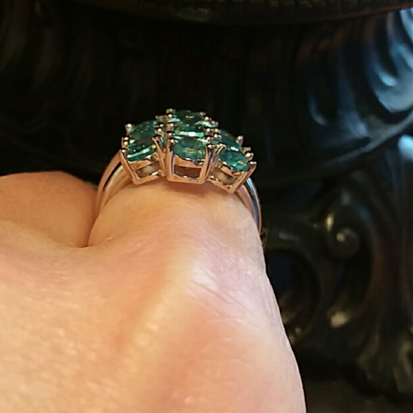 💃PARAIBA APATITE RING - Picture 6 of 8